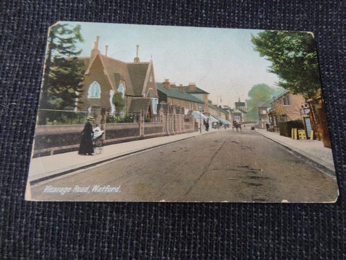 Vicarage road watford postcard - vicarage,