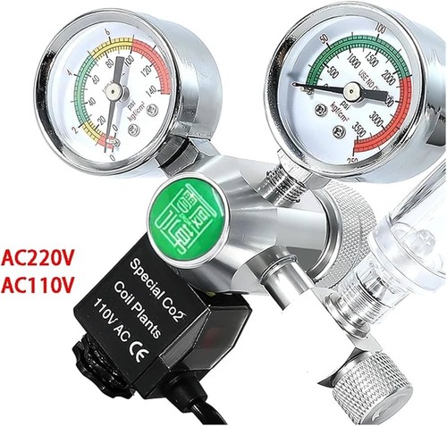 Aquarium co2 regulator - aquarium, dual