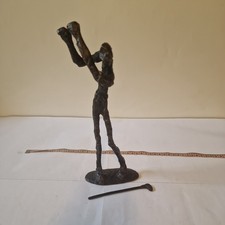 VINTAGE BRONZE ABSTRACT MID