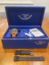 Squale 1521 Satino Black ETA