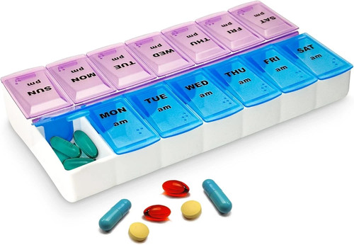 Weekly pill organiser day - pill,