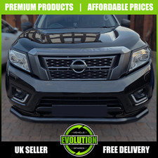 FRONT GRILL MATTE BLACK NP300