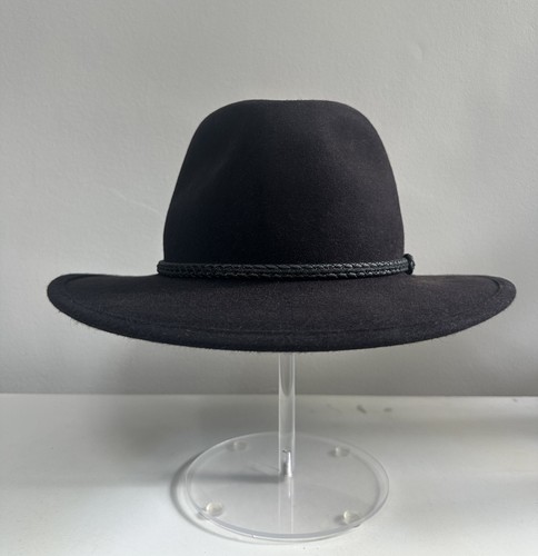 Akubra traveller black 62 - "traveller",