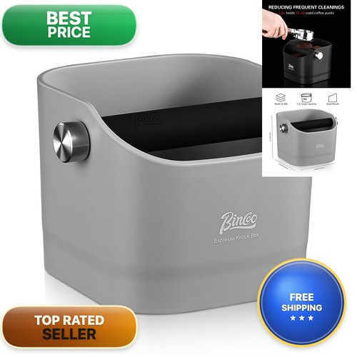 Bincoo espresso knock box - box,