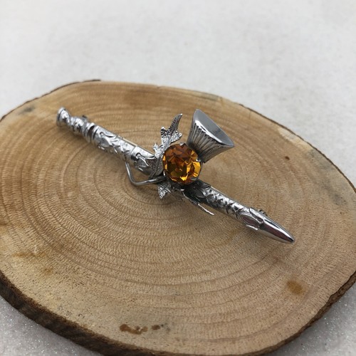 Vintage mizpah sword - mizpah, brooch