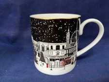 M&S CHRISTMAS MUG SNOWY STREET