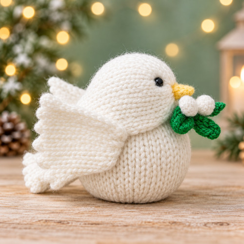 Knitting pattern turtle dove - pattern,