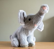 Vintage Grey Elephant Teddy