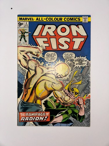 Iron fist 1976 marvel - fist,