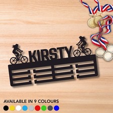 Personalised Cycling Medal