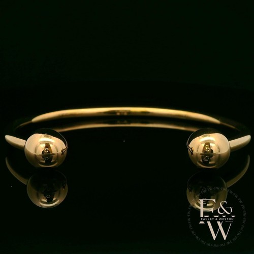 9ct gold torque - 9ct, farley