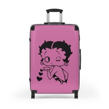 BETTY BOOP Pink Suitcase