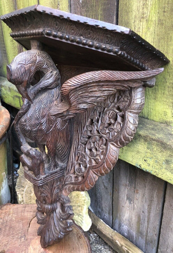 Wall bracket antique - antique, burmese