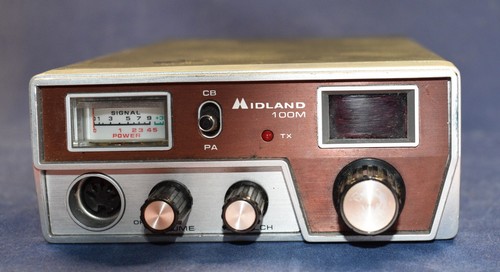 Vintage midland 100m radio - vintage, cb