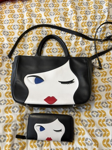 Vintage lulu guinness winking - vintage,