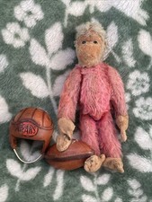 Antique Pink Mohair Monkey