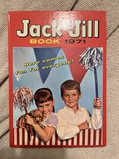 Jack And Jill Book 1971 Annual Unclipped Excellent Condition Fleetway