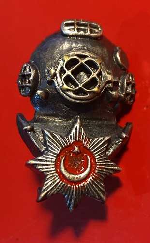 Deep diver diving badge pin - ,