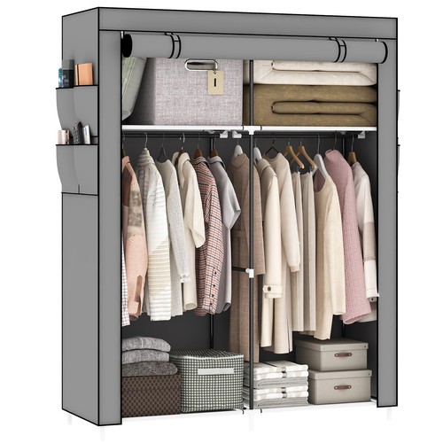 Fabric canvas wardrobe - wardrobe, 2