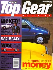 TOP GEAR MAGAZINE DEC-1993 -