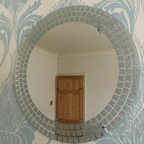 50cm large round wall mounted - 50cm,