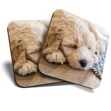 2 x Coasters - Cream