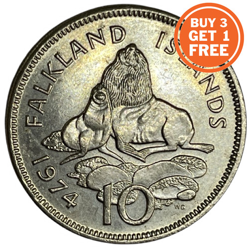 10p ten pence falkland - 10p,