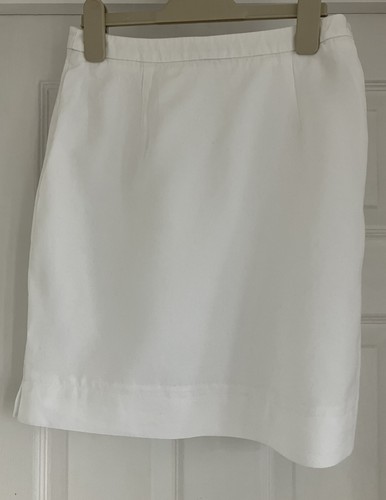 Nicole farhi white mini - white, skirt