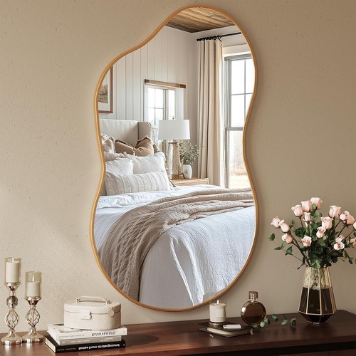 Wall mirror bathroom bedroom - wall,