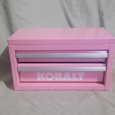 Kobalt Pink Metal Tool Box 2