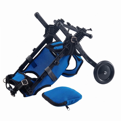 Rear leg dog wheelchair padded - rear,