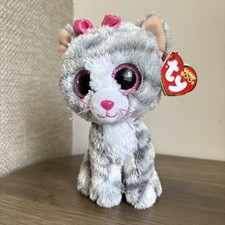 Ty Beanie Boos Tabby Kitty Cat