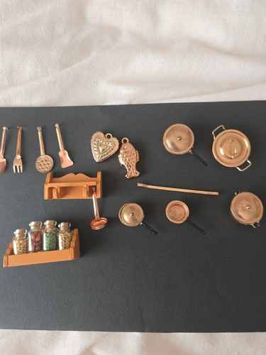 Dolls house kitchen - dolls,
