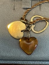 lalique Amber Heart Pendant
