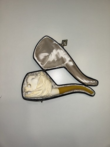 Vintage hand carved meerschaum - hand,