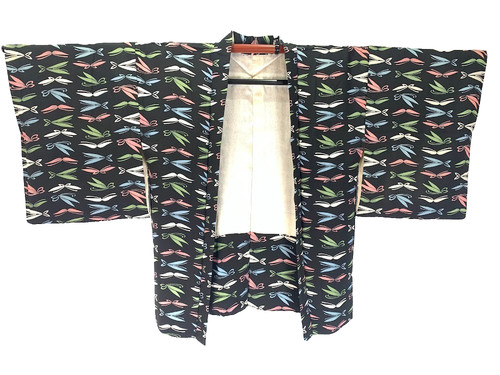 Vintage haori kimono - kimono, jacket