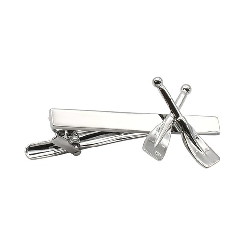 Crossed rowing oars design tie - rowing,