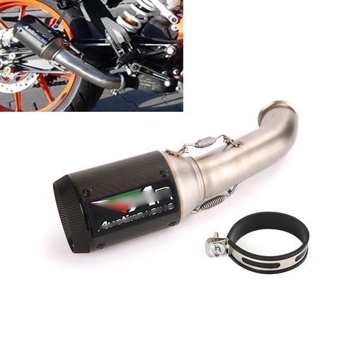 Exhaust mid pipe carbon - exhaust,