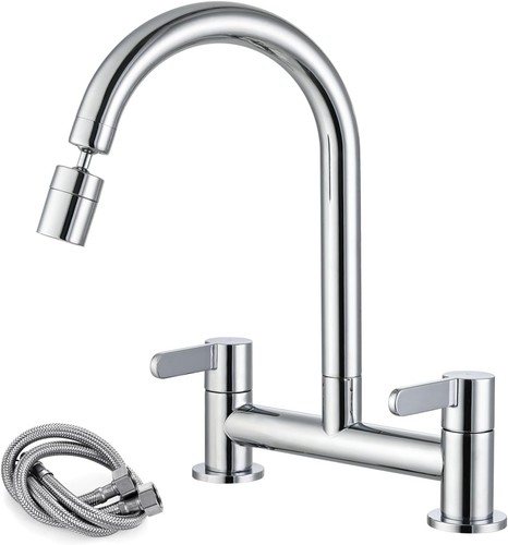Kitchen mixer taps - mixer, hole