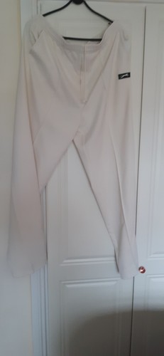 Mens cricket trouser white - cricket,