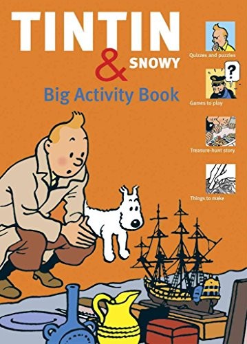 Tintin and snowy big activity - tintin, snowy: