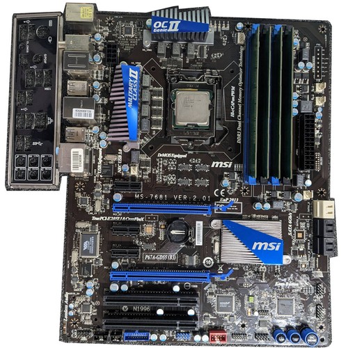 Msi p67a gd55 motherboard - p67a,