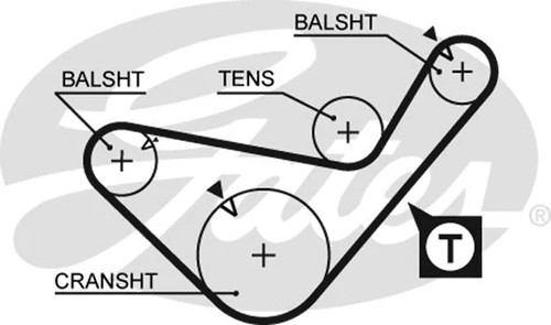 Timing belt fits mitsubishi - belt,