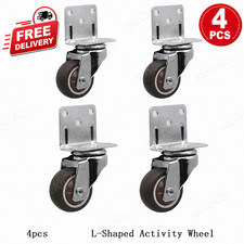4 Pack Small Rubber Swivel