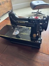 Vintage singer Sewing machine Featherweight 221k 1955, Very Good Condition
