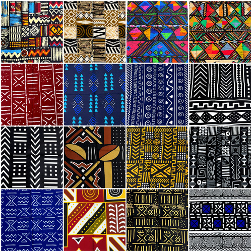 African print fat quarter - african,