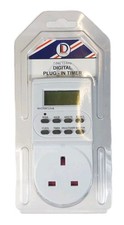New Dencon Group 7 Day Digital Programmable Timer Plug In Security 