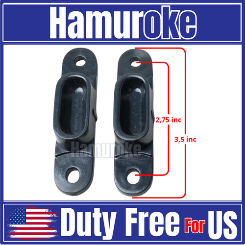 Pair sliding door - stopper, fit