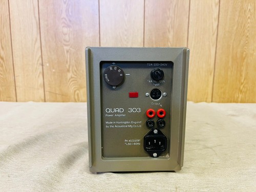 Quad 303 power amplifier for - power,