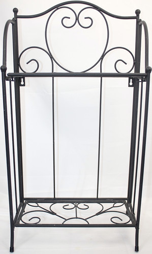 Wrought iron shelf tiered - wrought,